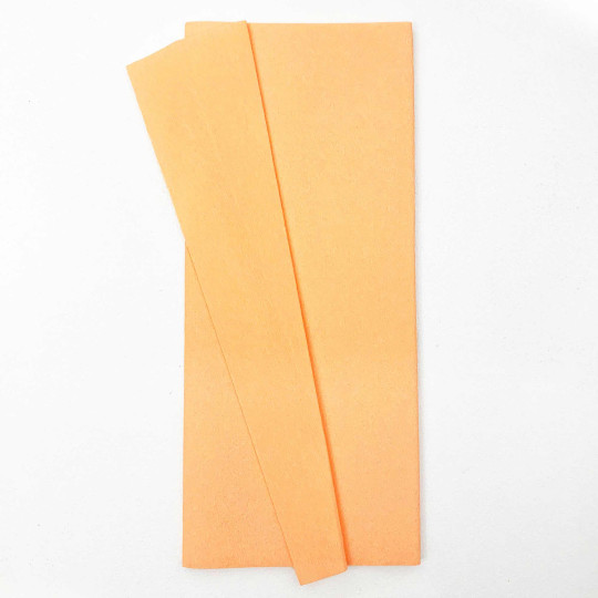 Double Sided Crepe Paper ~ Gloria Doublette from Germany ~ Apricot